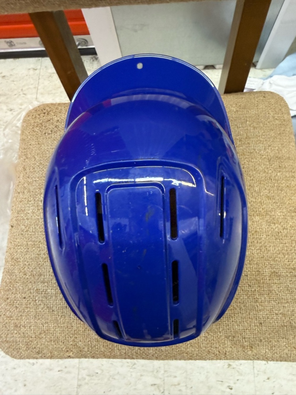 Blue Safety Hard Hat - Picture 4 of 7